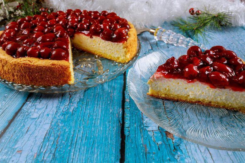 Cheesecake de cereja