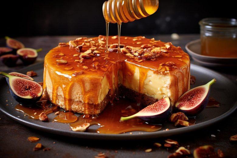Cheesecake de figo caramelado