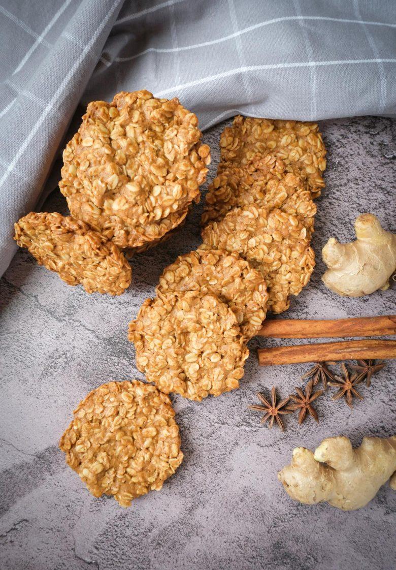 Biscoito de aveia e nozes