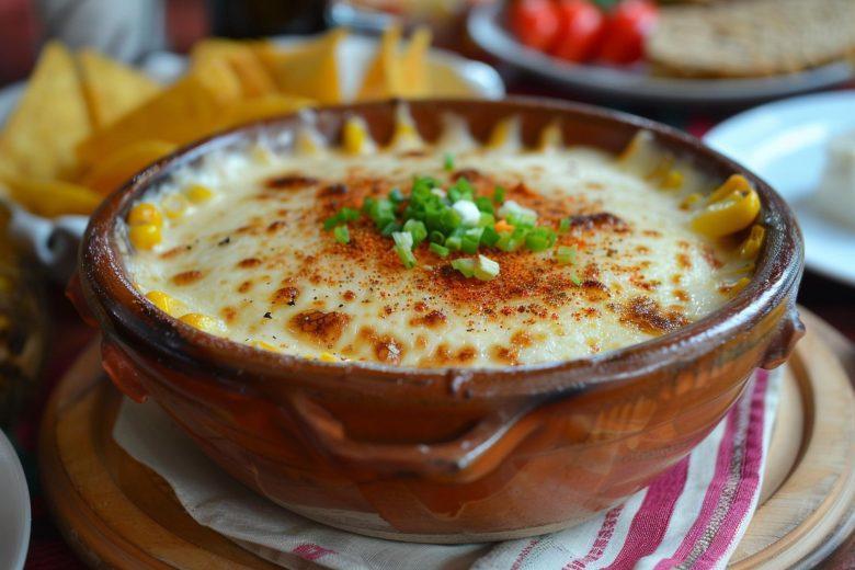 Creme de milho gratinado