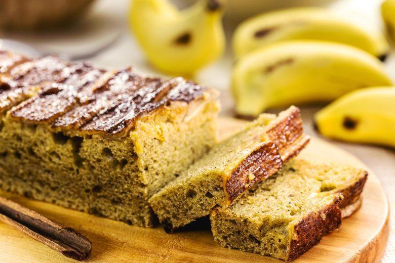 Bolo de banana fofinho