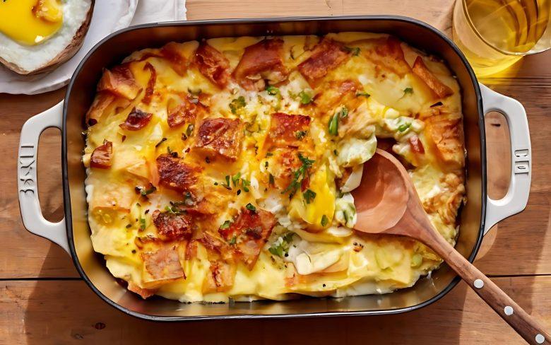 Frango gratinado com creme de milho