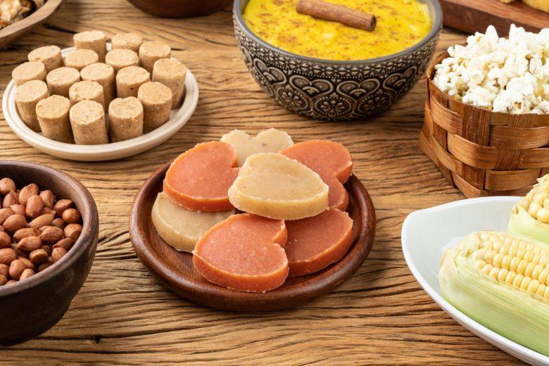 Doce de abóbora e batata doce