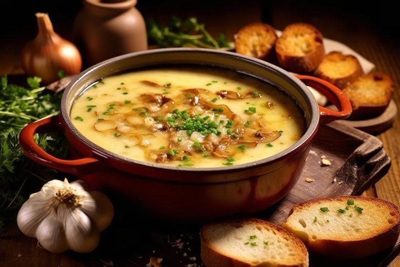 Sopa creme de cebola