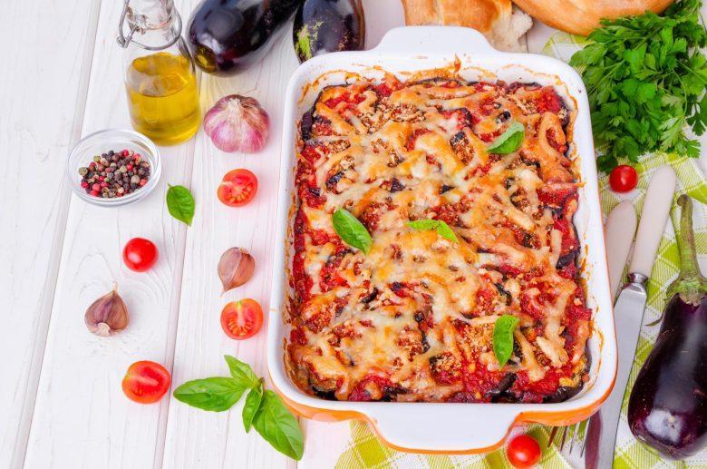 Berinjela gratinada à parmegiana