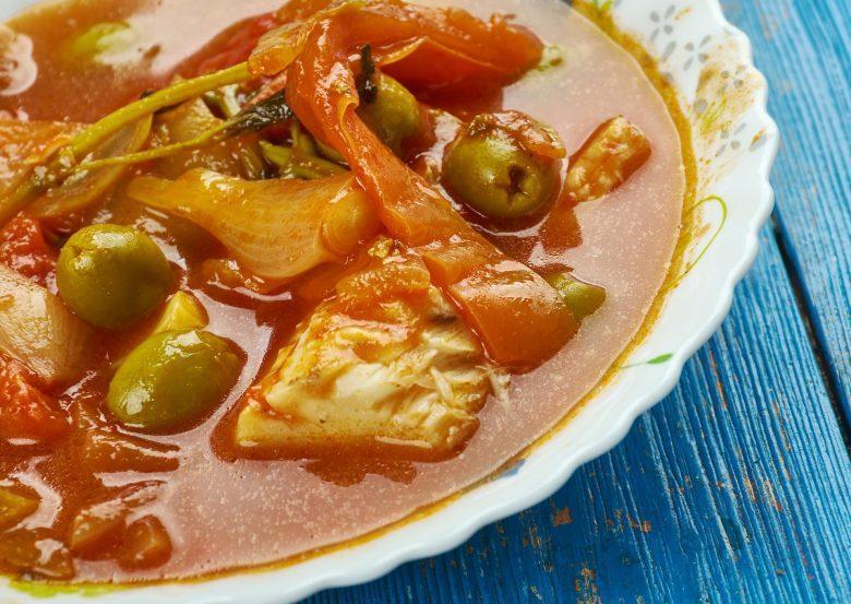 Sopa de peixe e legumes
