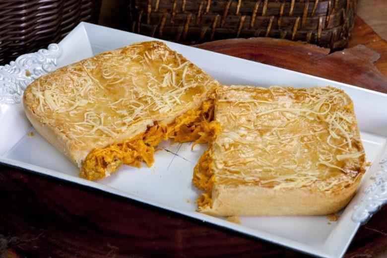 Torta leve de frango