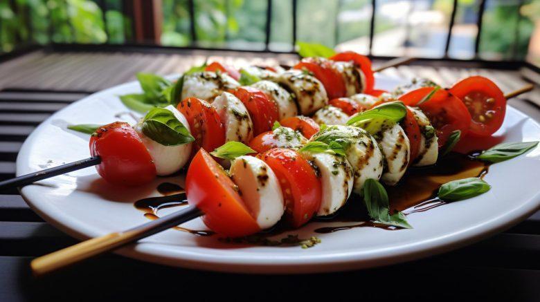 Stick caprese