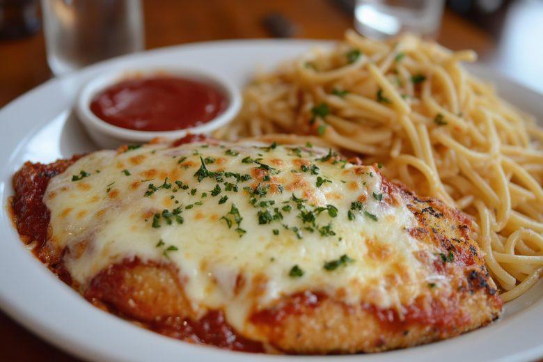 Peixe à parmegiana recheado