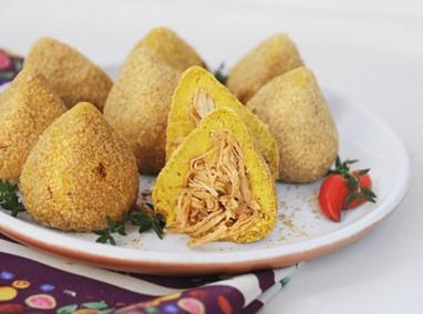 Coxinha de batata doce