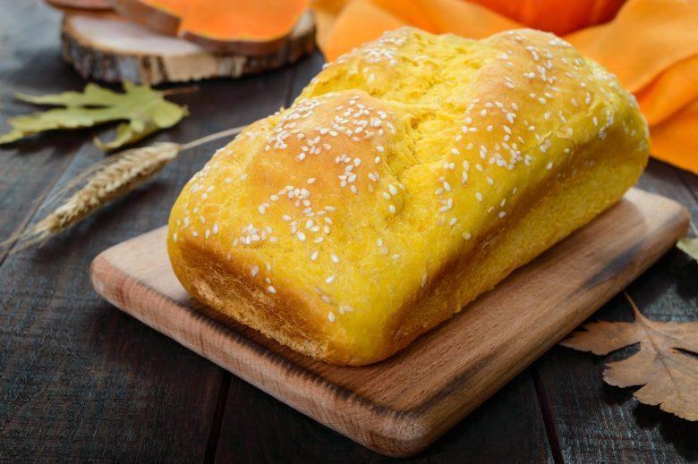 Pão de abóbora light