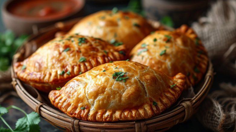 Empanada de shitake