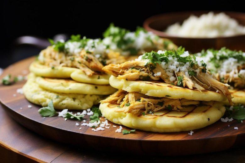 Arepa de pernil