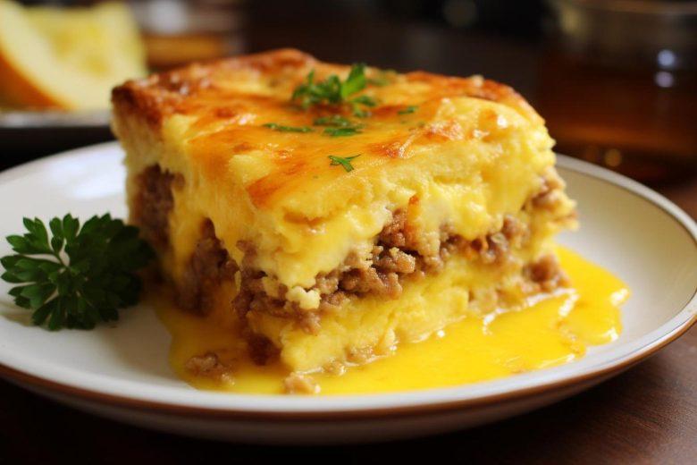 Torta creme de carne moída