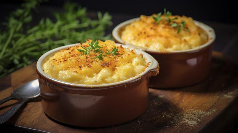 Macarrão com manteiga, queijo e ovos