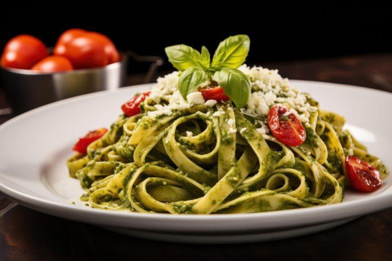 Trenette al pesto genovese