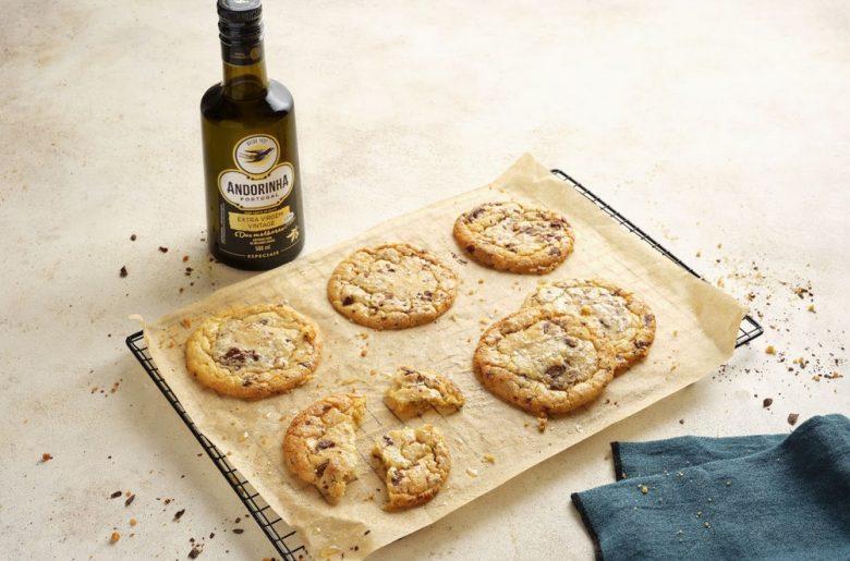 Cookie de chocolate com azeite