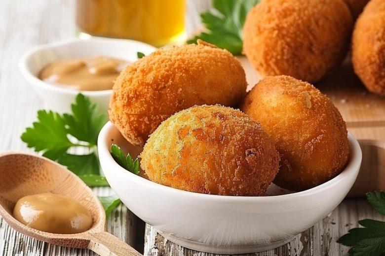 Bolinho de bacalhau à francesa