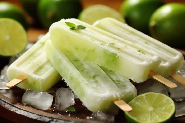 Picolé de caipirinha