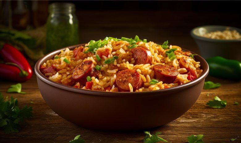Arroz à calabresa