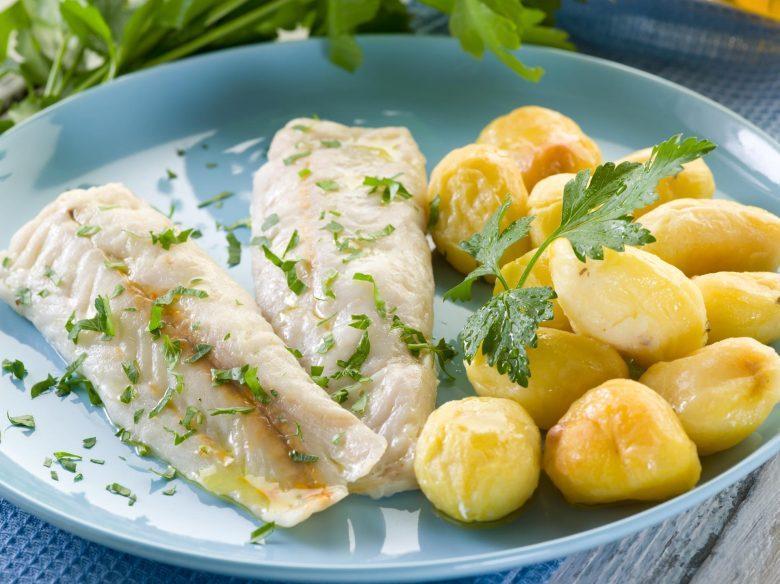 Peixe assado ao vapor