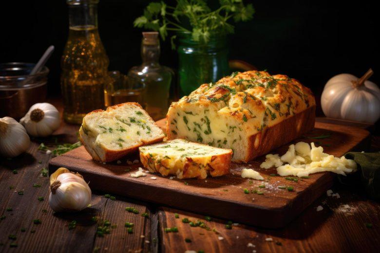 Pão caseiro com ervas