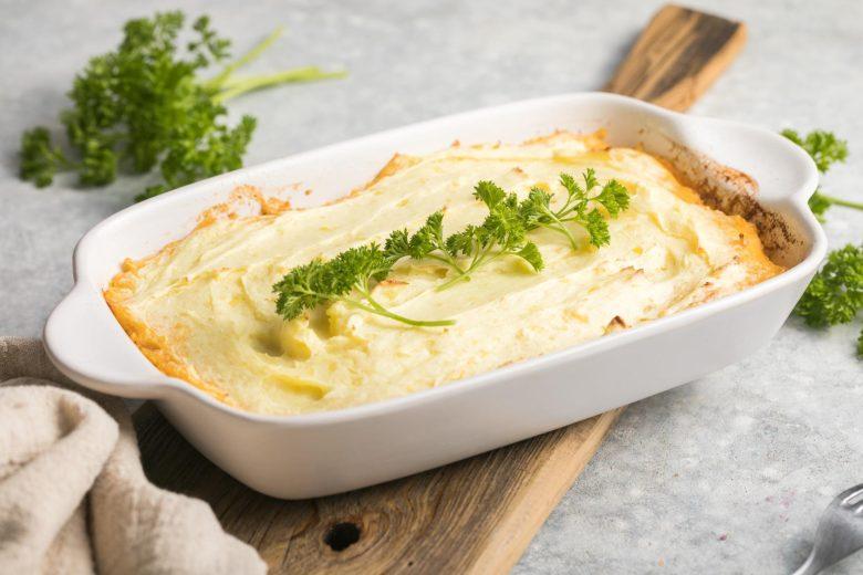 Escondidinho vegetariano