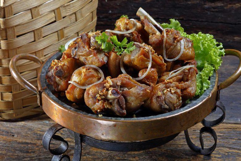 Frango à passarinho de boteco