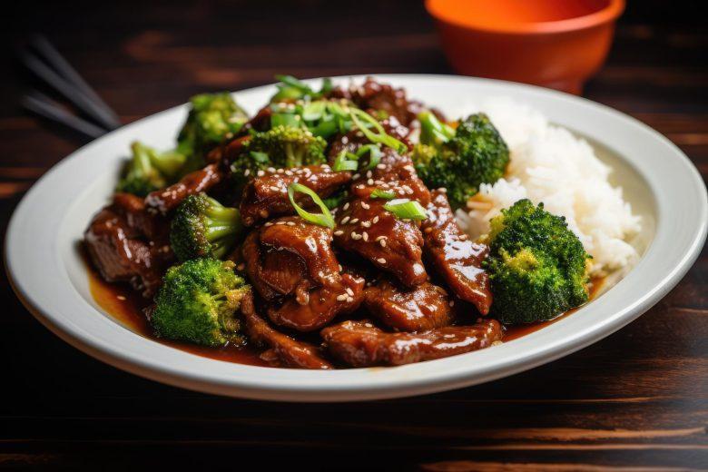 Picadinho de carne com brócolis