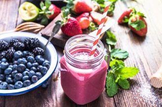 Suco de frutas vermelhas