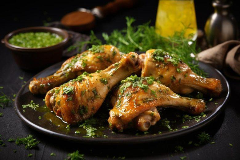 Frango na mostarda de ervas
