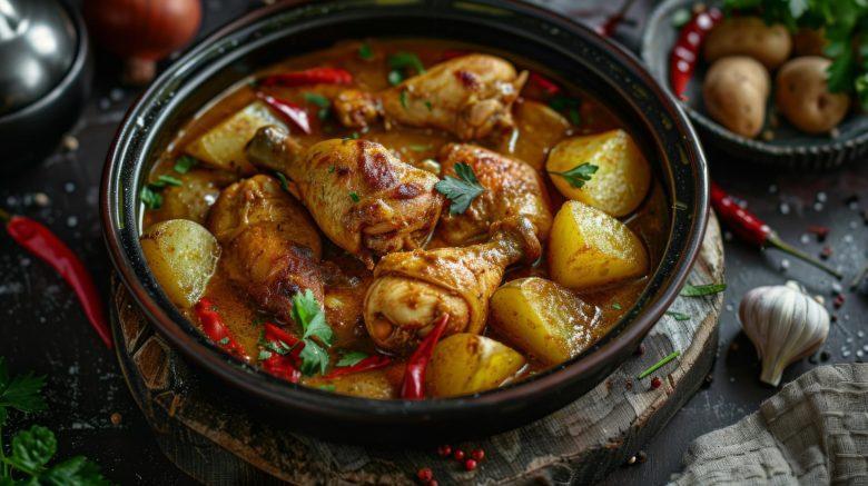 Cozido de frango com batata