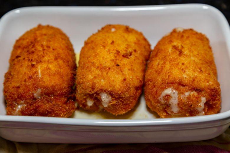Rolê empanado de frango