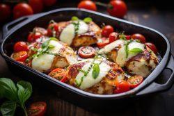 Frango caprese