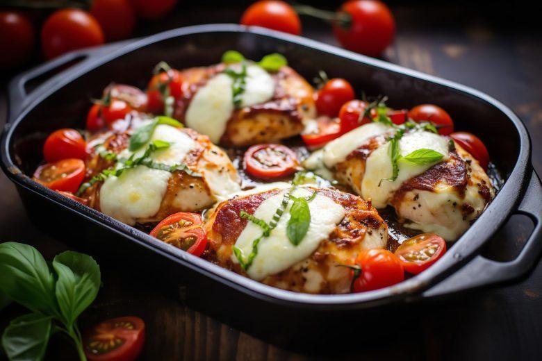 Frango caprese