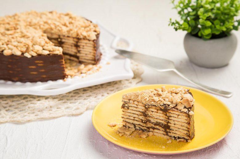 Torta de palha italiana