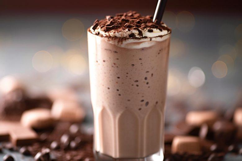 Milk-shake de chocolate ovomaltine