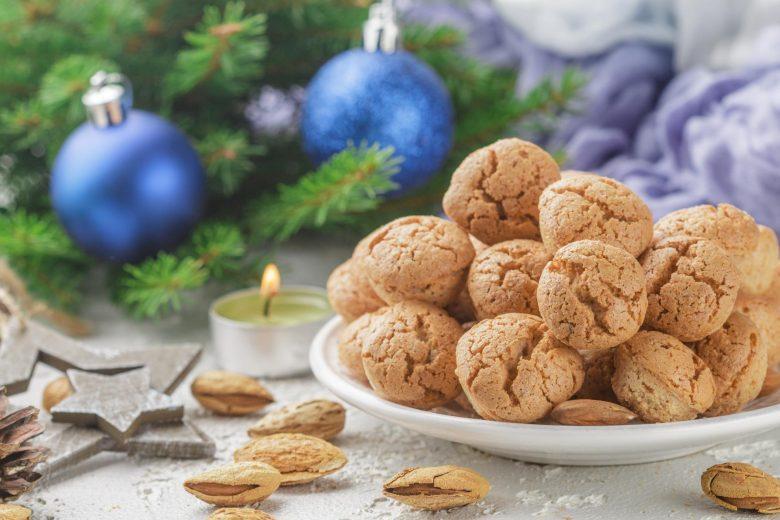 Biscoito de mel e amêndoa