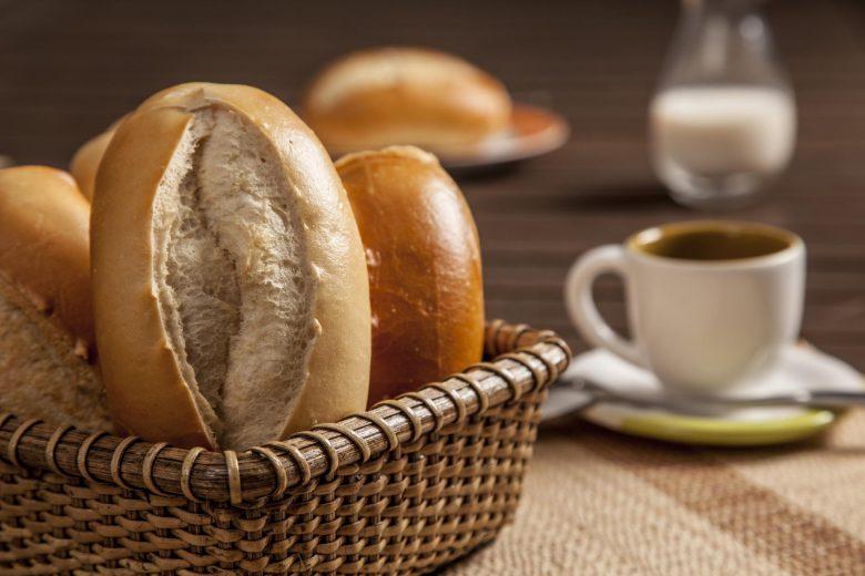Pão francês caseiro