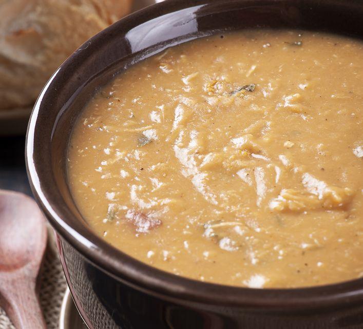 Caldo de feijão cremoso