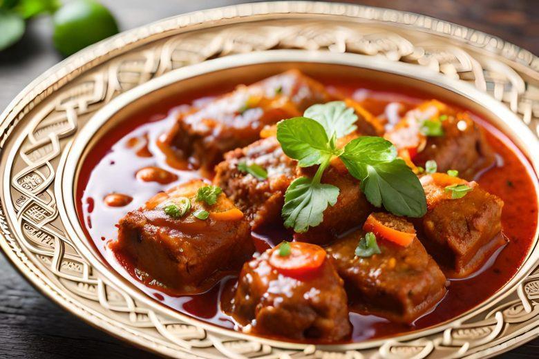 Carne de panela com molho de tomate
