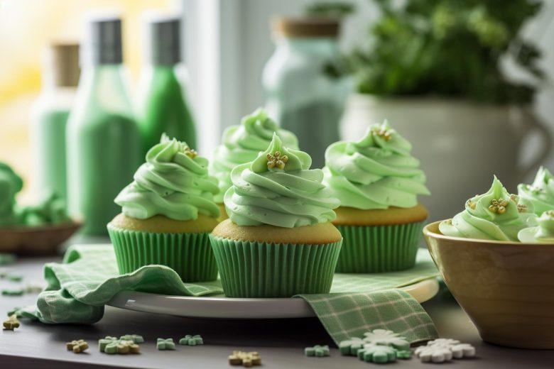 Cupcake de abacaxi com hortelã