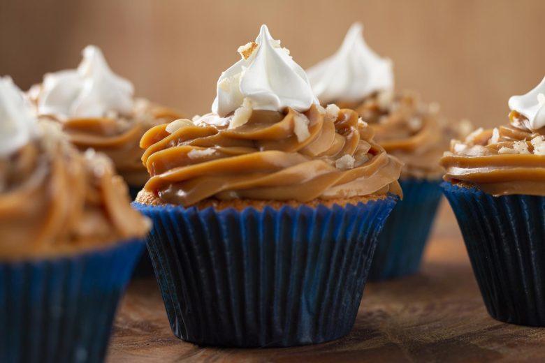 Cupcake de doce de leite