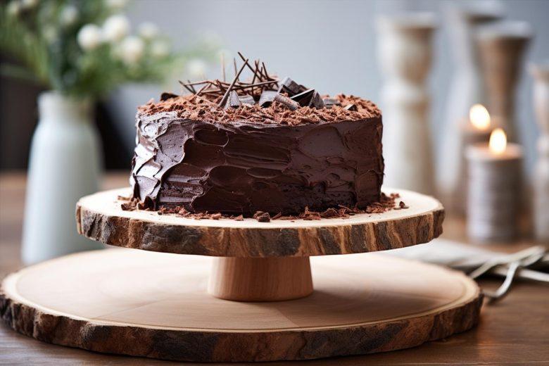 Bolo puro chocolate