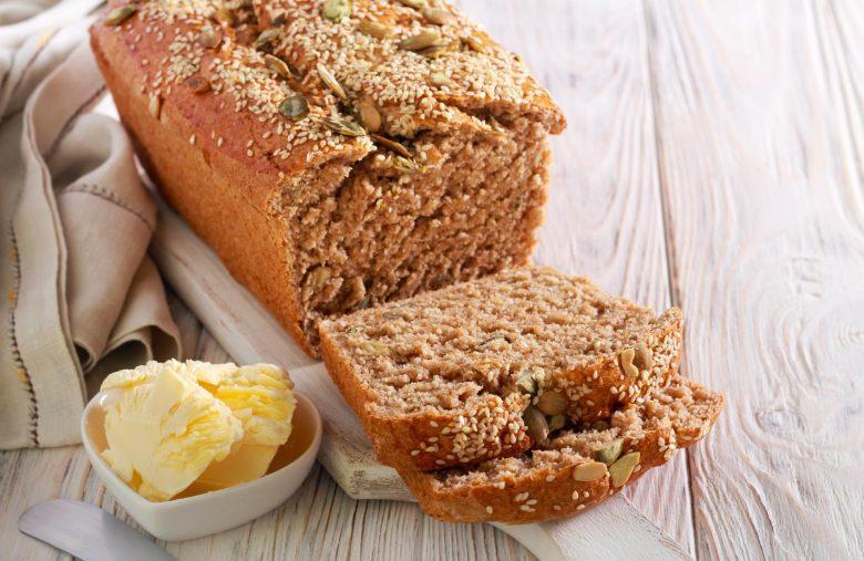 Pão integral multigrãos