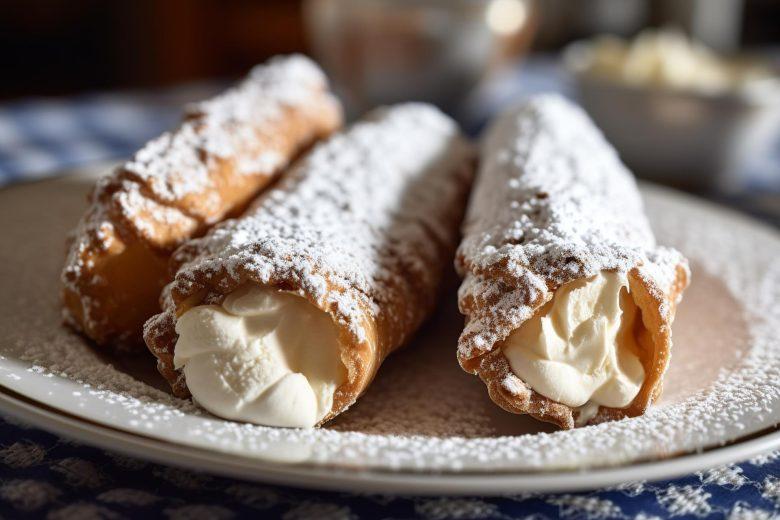 Cannoli de cocada