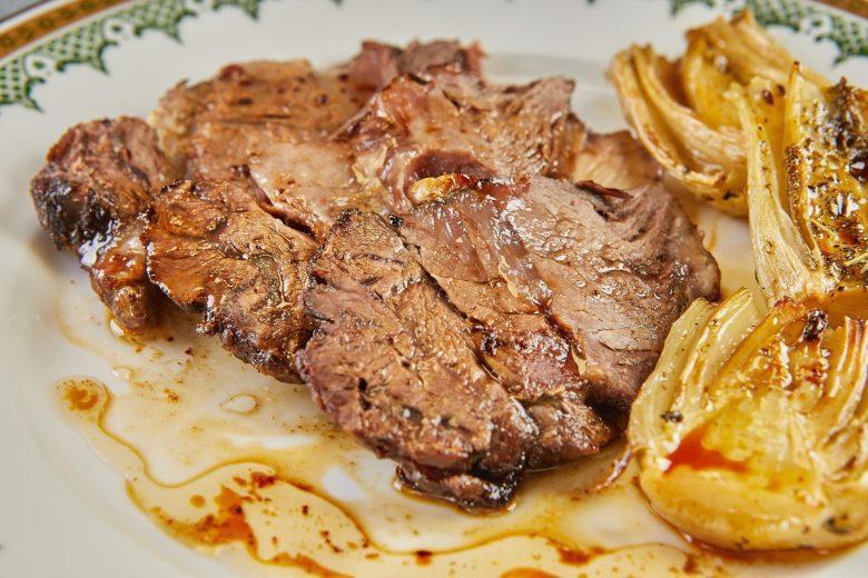 Costelinha ao forno com batata