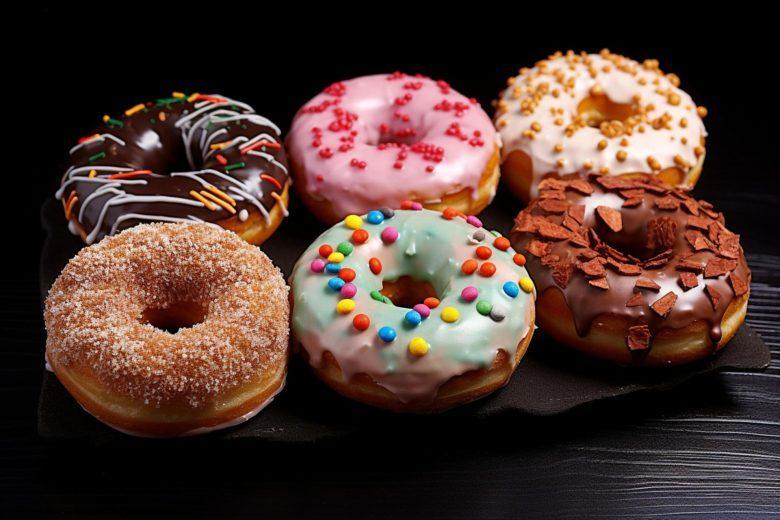 Rosquinha colorida