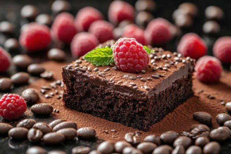 Bolo de café com licor de chocolate