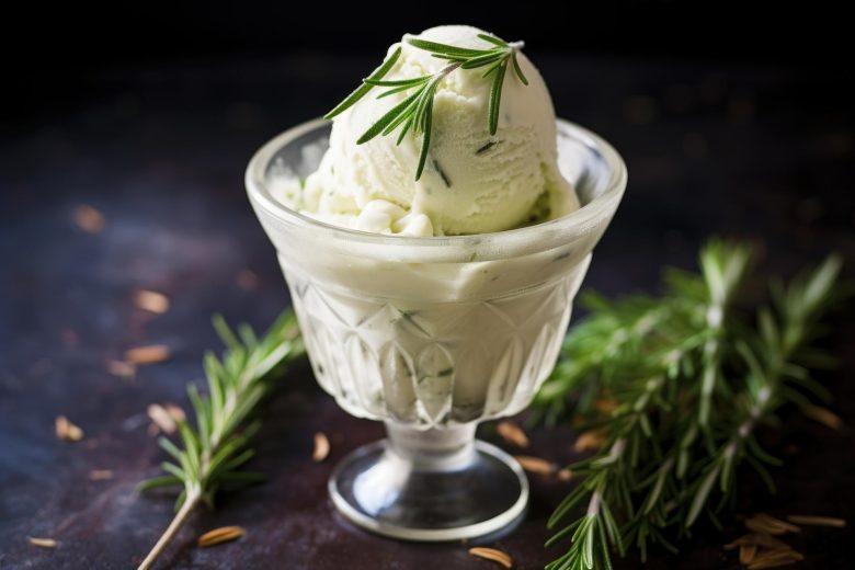 Sorbet de alecrim e limão